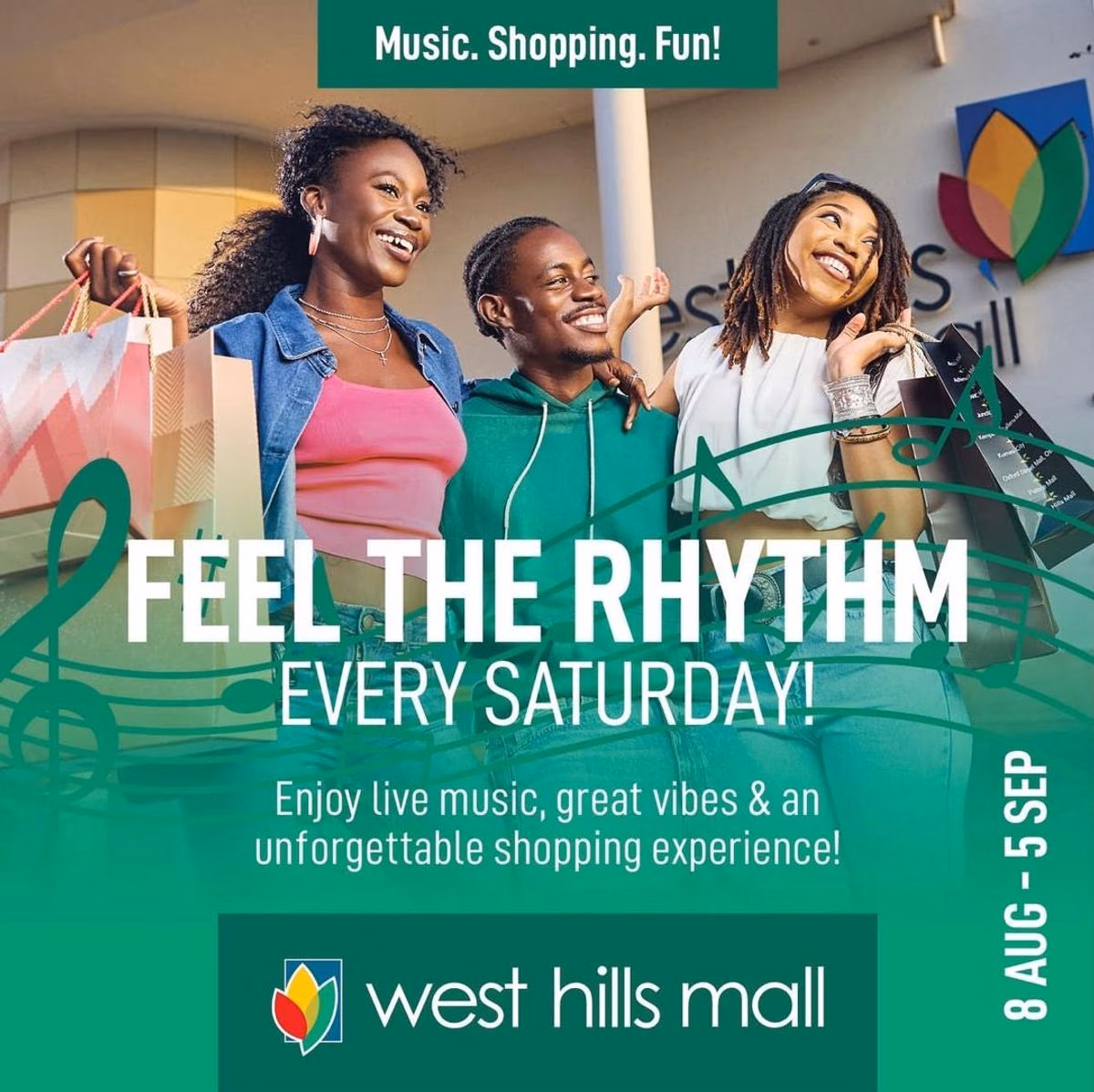 West Hills Mall brings shopping, fun and rewards to life with Summer Retail Trivia