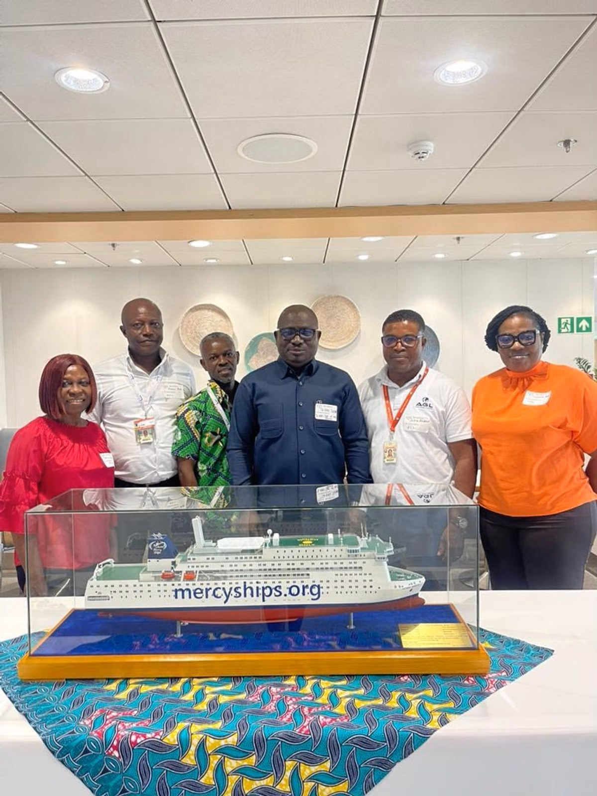 AGL Ghana powers Mercy Ships’ humanitarian mission in Ghana