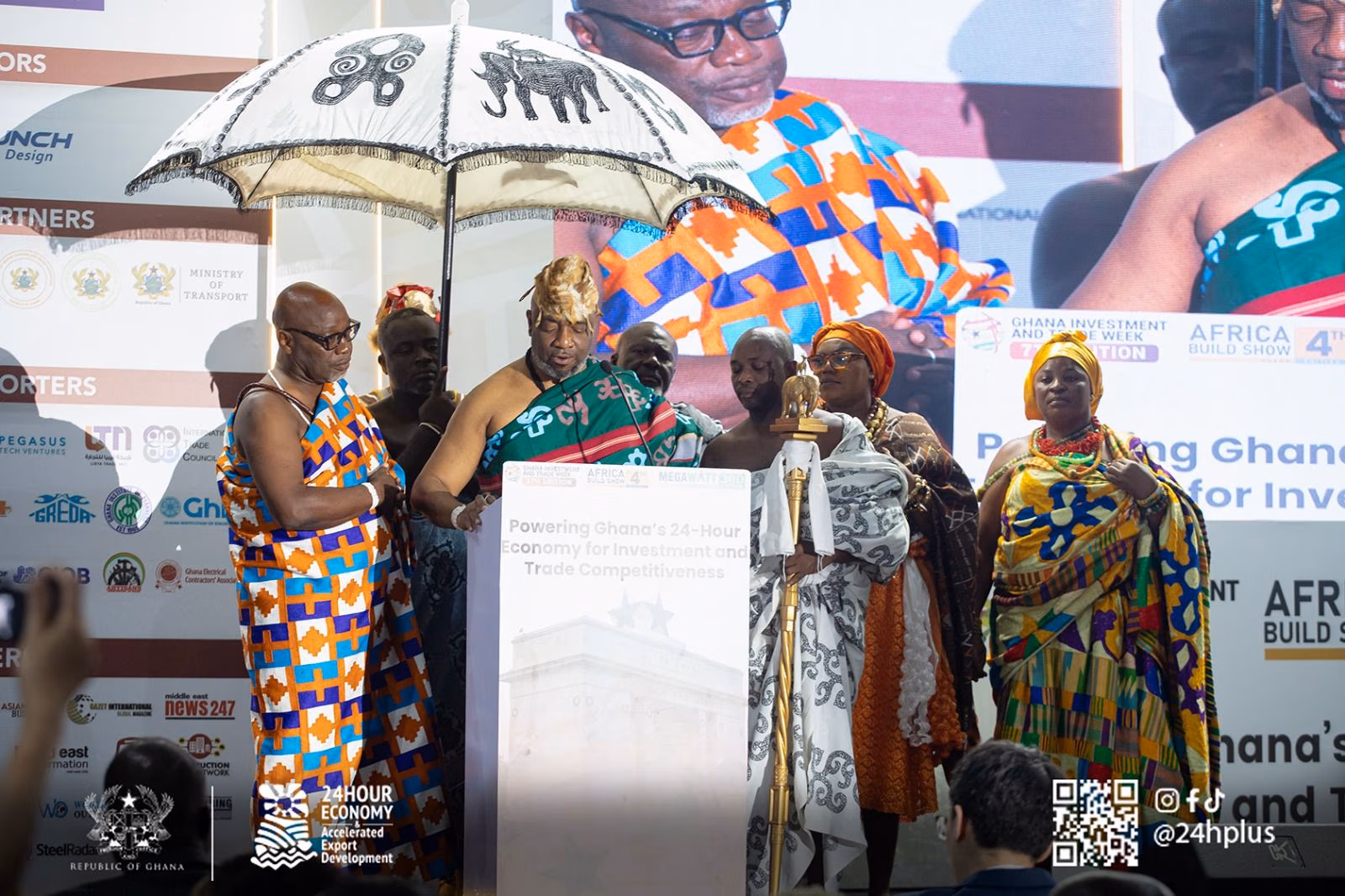 Ga Mantse declares commitment to advancing Ghana's 24H+ Agenda