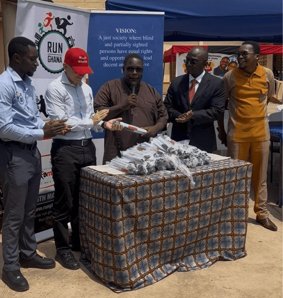 Global Media Alliance/Japan Motors support Ghana Blind Union
