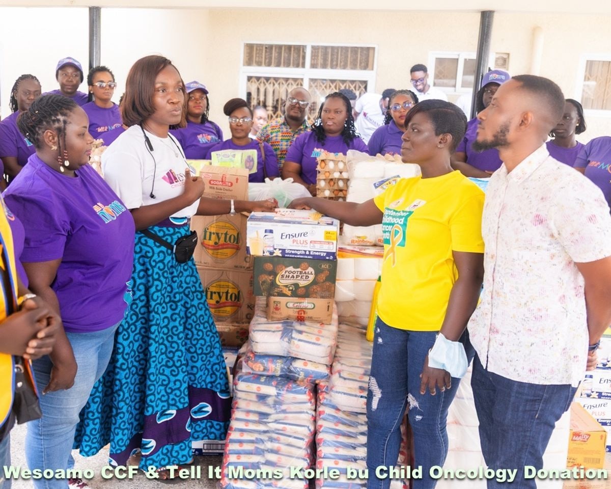 Wesoamo Foundation donates GH¢35,000 to support children battling cancer
