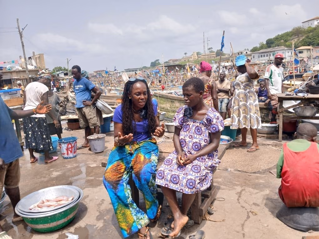 At the table with Alberta Nana Akyaa Akosa: Years of carrying fish, dreams of selling: Autistic headporter seeks a way out
